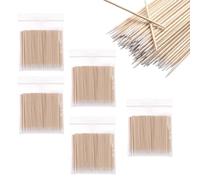 Lot de 500 Cotons-Tiges Cotons Tiges Pointus en Bois Coton Tige Maquillage pour Sourcil Manucure Tatouage Maquillage Ongles