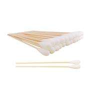 Lot de 500 cotons-tiges de 15,2 cm de long avec poignée en bois pour chiens
