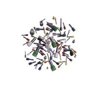Lot de 500 embouts de câble 1,5 mm² 18 mm partiellement isolés Noir LappKabel 61801730