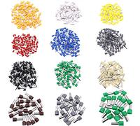 Lot de 500 embouts de câble 35 mm² gris pour câble/toron isolés à sertir/sertir en cuivre étamé
