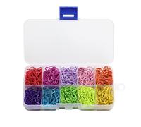 Lot De 500 Épingles De Sûreté En Forme De Gourde, Couleur Mixte, Clips Métalliques, Épingles De Gourde, Tricot, Point De Croix, Marqueur, Épingles D'étiquette