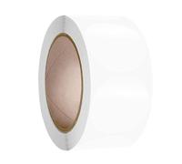 Lot de 500 étiquettes autocollantes rondes en PVC transparent pour enveloppes, cartes, boîtes postales, sacs à bonbons, fournitures d'emballage