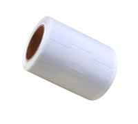 Lot de 500 étiquettes autocollantes solides en papier kraft naturel faites à la main pour la décoration, l'identification des bijoux, les étiquettes