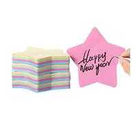 Lot de 500 feuilles de notes autocollantes - 7,6 cm - Sans bavure - Pour bureau, maison, école, réunions, gestion des activités