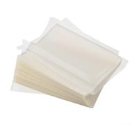 Lot de 500 feuilles de papier gluant comestible à base d'amidon pour emballage alimentaire, bonbons, chocolats, desserts et emballages de bonbons sur le thème des célébrations