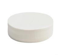 Lot de 500 feuilles de papier vapeur jetables rondes pour boulettes, brioches, pains et gâteaux - Accessoire de cuisson non cuit (7,6 cm)