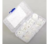 Lot de 500 joints plats en caoutchouc nylon pour boulons et vis M2 à M10 avec propriétés de charge et de résistance à l'usure