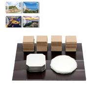 Lot de 500 matériaux de fabrication d'aimants photo - 65 x 90 mm consommables pour remplacement d'aimant de réfrigérateur