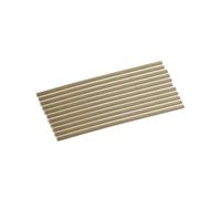 Lot de 500 pailles en papier brun 21 cm Nature Fackelmann