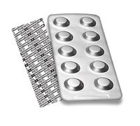 Lot de 500 pastilles de test Phenol Red pour mesurer la valeur du pH dans l'eau de la piscine - Convient pour les laboratoires de piscine et autres photomètres portatifs