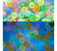 Lot de 500 perles lumineuses pour poney qui brillent dans le noir