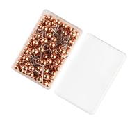 Lot de 500 punaises rondes pour pouce - Pushpins décoratifs - Pour les amateurs d'artisanat - Pour les amateurs d'artisanat - Rondes - Pins décoratifs