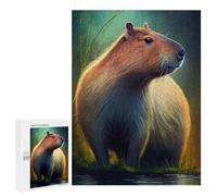 Lot de 500 puzzles pour adolescents Capybara Water Animal Puzzles pour Adultes Jouets Anti-stress Défi Difficile Anniversaire