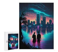 Lot de 500 puzzles pour adolescents Dreamscape Romance Fantasy Jeu pratique mais amusant et humoristique pour anniversaire, Noël 500 pièces