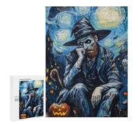 Lot de 500 puzzles pour adultes Vincent Halloween Jeu familial analyse et logique Interaction entre parents et enfants 500 pièces