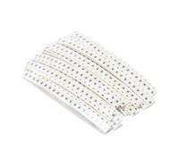 Lot de 500 résistances SMD 0603 3,9pF-22 uF - Puce de résistance céramique - Condensateur 25 valeurs - 20 pièces pour chaque