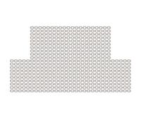 Lot de 500 Rondelles Plates en Acier Inoxydable, Pour Vis M2, 2,5mm Diamètre Intérieur, 6mm Diamètre Extérieur, Épaisseur 0,5mm - Répartition de Pression, Protection
