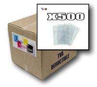 Lot de 500 Sachets 140 x 220 mm fermeture zip Transparent - Sachet fermeture zip 14 x 22 cm 50µ sac plastique compatible alimentaire et congélation de marque UNIVERS GRAPHIQUE REF UGS11-500