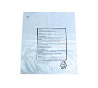 Lot de 500 sacs en polyéthylène 400 x 500 x 0,050 mm (50 mµ) | Sacs en plastique | Sacs plats transparents | (9930) (400 x 500 (50 mµ), 500)