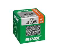 Lot de 500 vis acier tête fraisée torx, Diam.4 mm x L.35 mm