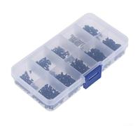 Lot de 500 vis compatibles avec ordinateur portable M2 M2.5 et M3 avec étui pour un accès organisé et un ajustement sécurisé