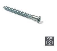 Vis de fixation pour meuble - tête fraisée 6 pans - par 500 - 5x50 EMUCA