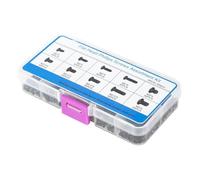 Lot de 500 vis métalliques professionnelles pour réparation d'ordinateur portable pour plusieurs marques et modèles