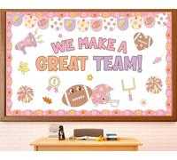 Lot de 51 tableaux d'affichage de football d'automne Nous faisons une excellente décoration d'équipe