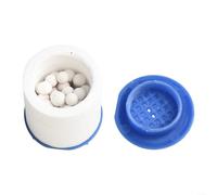 Lot de 510 éléments de rechange pour filtre de robinet avec coton PP et boules minéralisées pour aider à prévenir les blocages du pommeau de douche causés par les impuretés de l'eau (10 pièces)