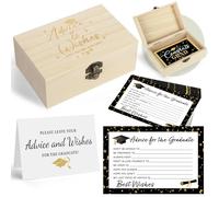 Lot de 52 cartes de conseils de remise de diplôme 2026 avec mots de sagesse pour diplômé - Invitations et souhaits pour décorations de diplômés universitaires