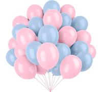 Lot de 53 décorations d'anniversaire pour enfants, décoration de fête, ballons, décoration de gâteau, fête prénatale, fête d'anniversaire, anniversaire