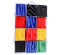 Lot de 530/800 gaines thermorétractables pour réparation de fils, soudure, câblage automobile, kit de gaines thermorétractables étanches