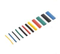 Lot de 530 gaines thermorétractables en polyoléfine - Assortiment de manchons ignifuges - Rapport 2:1 - Boîte de rangement multicolore (E)