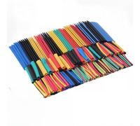 Lot de 530 gaines thermorétractables en polyoléfine avec température minimale de rétrécissement de 70 °C et rétrécissement complet à 110 °C pour un ajustement fiable (127 pièces (530 pièces)