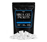 Lot de 55 sachets de gel de silice réutilisables pour placard, chaussures, électronique, appareil photo, bijoux, coffre-fort, voiture et imprimante 3D