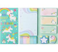 Lot De 550 Feuilles De Notes Adhésives Avec Motif Cheval Magique « I Just Really Like Magic Horse »-Bloc-Notes Autocollantes-Marqueur De Page Adhésif-Cadeaux Pour Étudiants