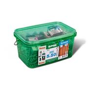 Lot de 550 vis terrasse inox t?te cylindrique étoile SPAX, Diam.5 mm x L.50 mm