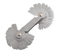 Lot de 58 pièces de filetage métrique 60° UK 55° pour appareil de mesure CNC 60° pour usinage américain et inspection du travail des métaux compatible