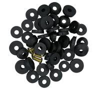 Lot de 58 rondelles de robinet en étain Lu