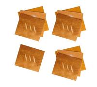 Lot de 6/10 feuilles de papier cadeau sur le thème du pain avec motifs de pain grillé pour anniversaires, mariages, papier cadeau de qualité supérieure pour célébration