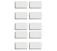 Lot de 6/10 filtres lavables et réutilisables pour aspirateur robot Lefant M330 M330 Pro (10 pièces)