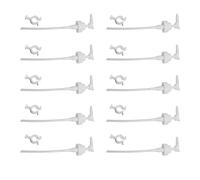 Lot de 6/10 pompes à actionneur verrouillables et étanches pour bouteilles de gallon, design anti-siphon, shampooing liquide de remplacement