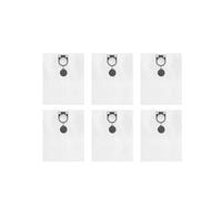 Lot De 6/10 Sacs D'aspirateur + 1 Brosse, Compatibles Avec Bosch, GAS 25, STARMIX, FBV 25/35, Metabo, ASA, ASR(6 Pcs)