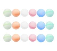 Lot de 6/12/18 ballons d'eau mignons - Bombes à eau réutilisables - En silicone coloré - Pour piscine, plage, extérieur - Couleur unie