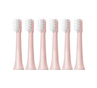 Lot de 6/12 têtes de brosse de rechange for brosse à dents électrique Xiaomi, Mijia T100 Mes603, aspirateur DuPont à poils souples(T100-PK-6PCS)