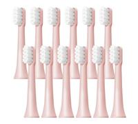 Lot de 6/12 têtes de brosse de rechange for brosse à dents électrique Xiaomi, Mijia T100 Mes603, aspirateur DuPont à poils souples(T100-PK-12PCS)