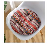 Lot de 6/4/2/1 Coussin de Chaise 40x40cm/45x45cm Ronde Coussin de Chaise, Extérieures/Interieur Jardin Coussins de Sol, Haute Office Coussin d'assis ( Color : @19 , Size : 4pcs(40x40cm/15.7x15.7in) )