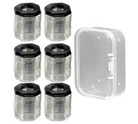 Lot de 6 accessoires antidérapants pour tournevis - Vis magnétiques puissantes pour perceuse - Pour hommes, débutants, ouvriers, et meilleurs