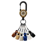 Lot de 6 accessoires de pêche portables pour appâts de pêche - Couvercle pour hameçon de crevettes et housse de protection pour appâts - Pour bateaux, kayaks, jetées, lacs, rivières ainsi que pour les