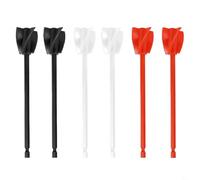Lot de 6 accessoires époxy pour mélangeurs de résine compatibles avec les perceuses électriques pour un mélange rapide et uniforme de peintures et de matériaux épais